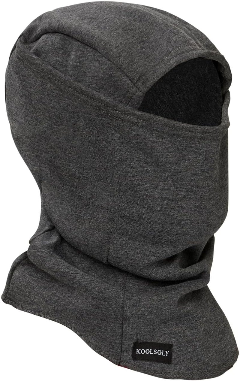 KOOLSOLY Ski Mask Balaclava Cold Weather Warm and Fleece Face Mask Neck Warmer Full Face Mask for Men&Women - Image 1